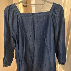Loft denim top